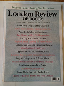 Cover of The London Review of Books