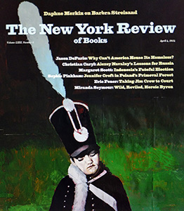 Cover of March issue of The London Review of Books and The Wire Magazine