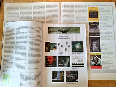 Pages of March issue of The London Review of Books and The Wire Magazine